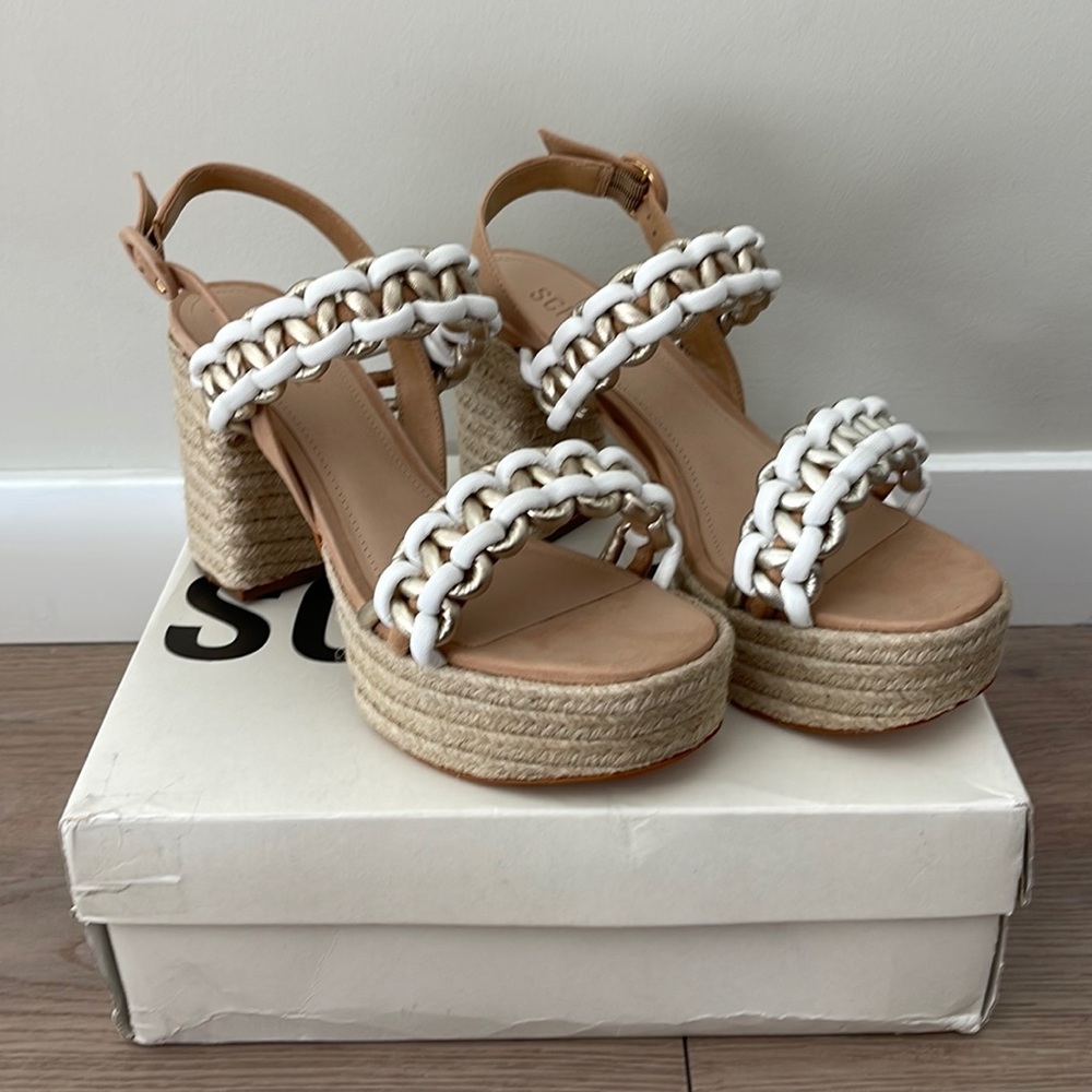 Schutz platform sandal